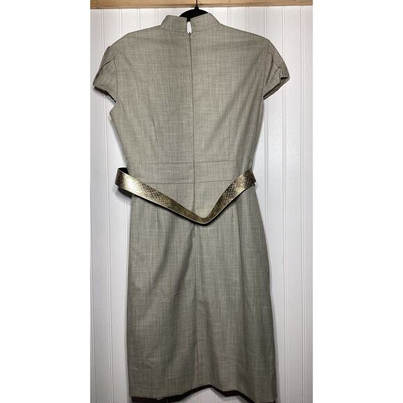 Antonio Melani Sheath Dress Womens 10 Brown Lined Sleeveless Ladies Work Party - Picture 5 of 8